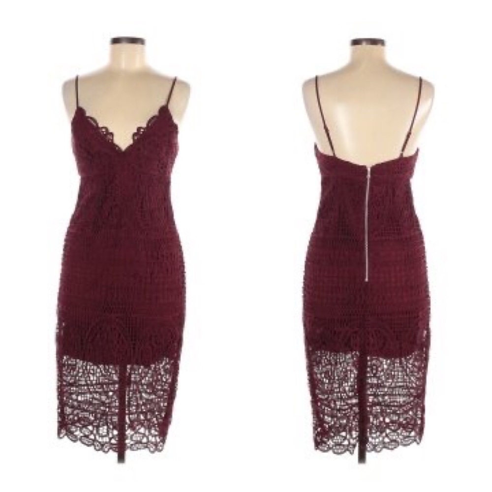 Bardot Red Dress